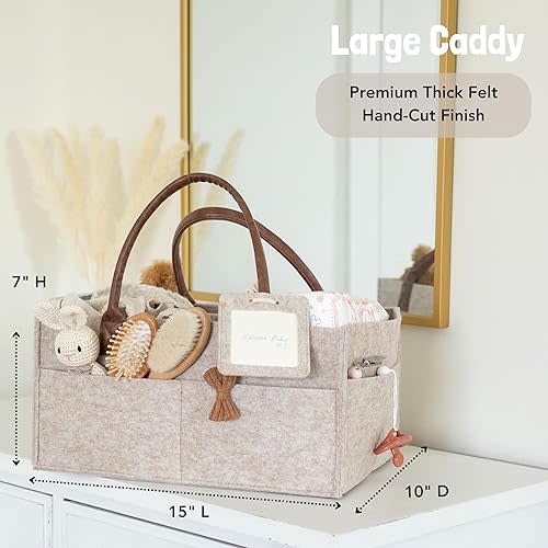 Lily Miles Baby Diaper Caddy Organizer
