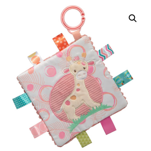 Taggies Crinkle Me Tilly Giraffe - 6x6" - Mary Meyer Stuffed Toys