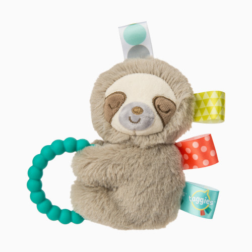 Mary Meyer Baby Rattle - Taggies Molasses Sloth Rattle