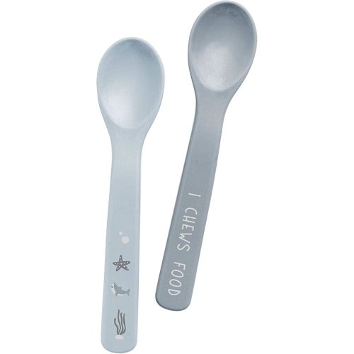 Stephen Joseph Silicone Spoon Set, Shark