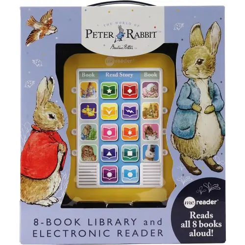The World of Peter Rabbit - Beatrice Potter - Me Reader Electronic Reader and 8 Sound Book Library - PI Kids