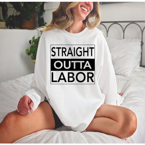 Hospital Bag for Labor and Delivery Straight Outta Labor New - Etsy