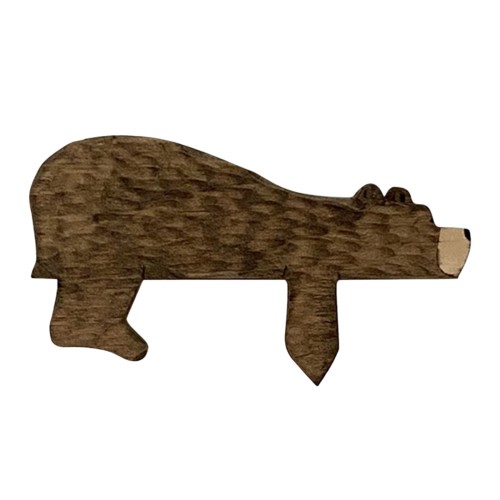 Wooden Bear Door Topper Decor,Door Topper Wall Decor Cute Bear Door Corner Sculpture,Creative Wooden Bear Shape Art Statue Decor,for Garden Living Room Bedroom Office