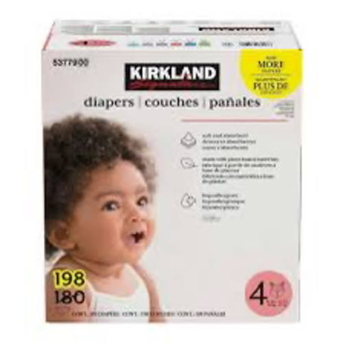 Kirkland Signature Diapers Sizes 3-6