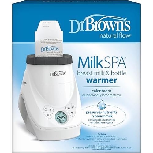 Dr. Brown's MilkSPA Breast Milk and Bottle Warmer, White