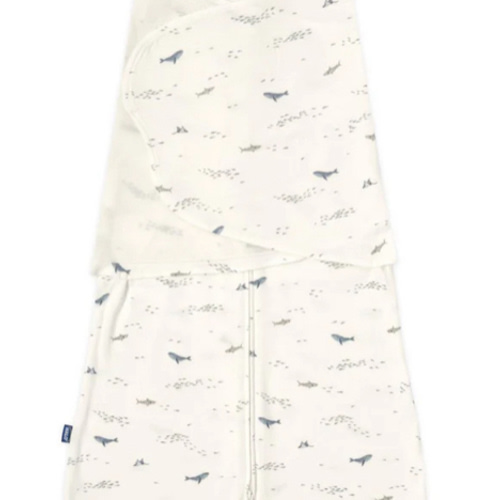 Ocean Life Cotton Swaddle | HALO