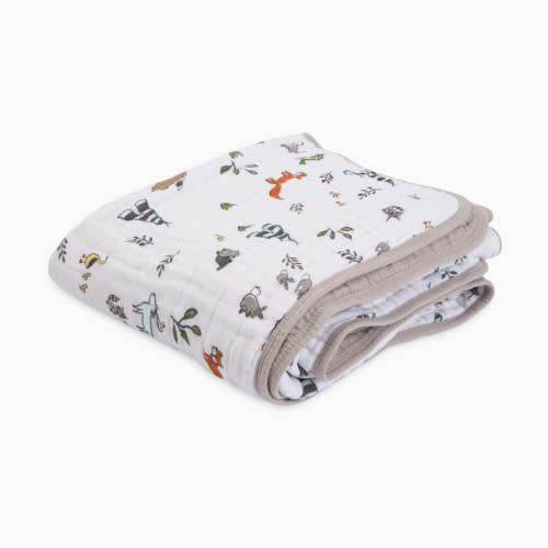 Little Unicorn Cotton Muslin Original Quilt - Forest Friends