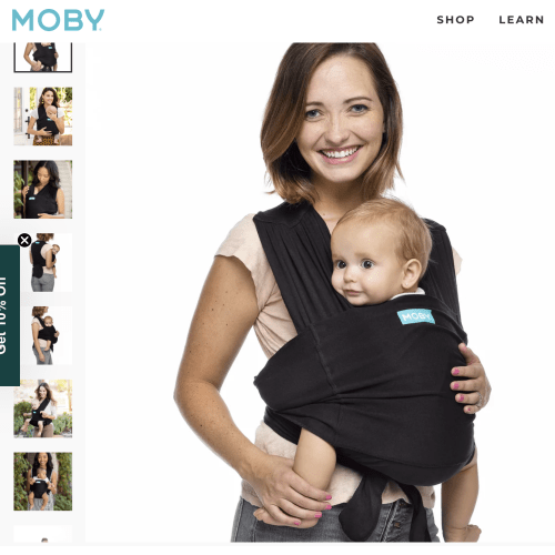 MOBY Fit Hybrid Carrier - Black