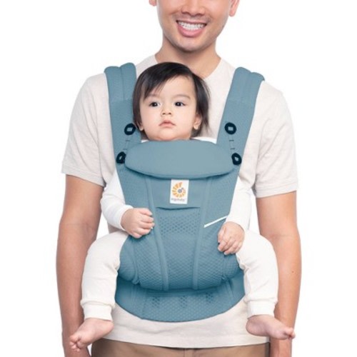 Ergobaby Omni Breeze All-Position Mesh Baby Carrier, Color: Slate