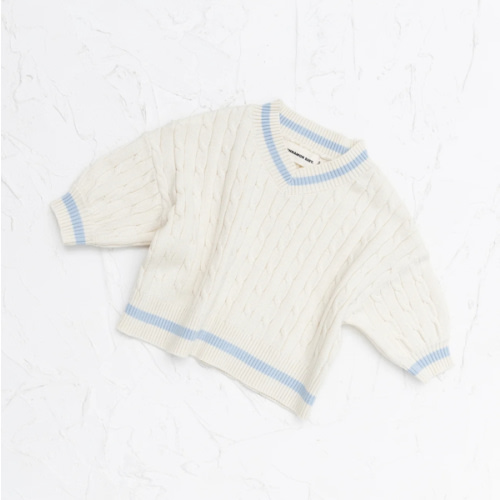 Prep Knit - Baby Blue