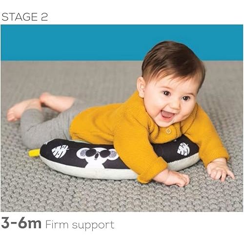 Taf Toys 2 in 1 Tummy-Time Soft Baby Developmental Cushion for 0-5 Months, Newborns and Infants Fun Play Time on Tummy