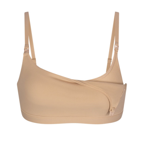 FITS EVERYBODY MATERNITY PUMPING SCOOP BRALETTE | CLAY