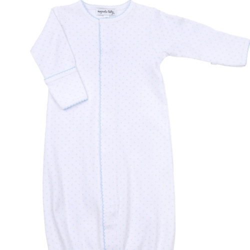 Mini Dots Converter gown- Blue