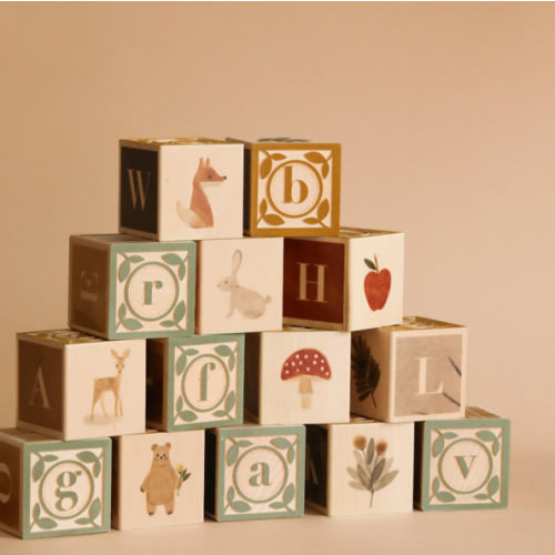 Uncle Goose Watercolor ABC Blocks– Odin Parker