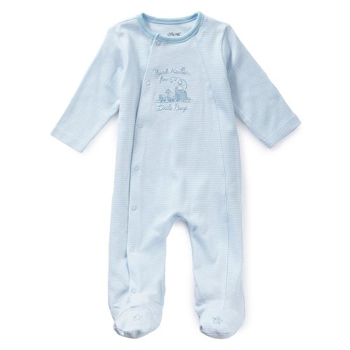 Little Me Baby Boys Preemie-9 Months Thank Heaven Footie for Boys Layette
