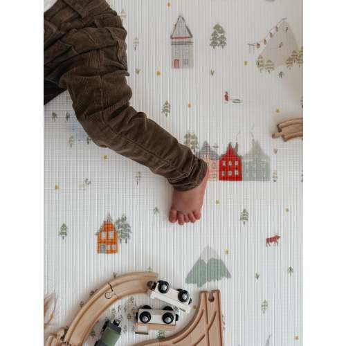 Boccaccini Meadows X Little Bot Baby Play Mat (Ofie Mat, Wonderland)