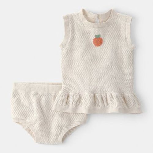 Baby Girl Carter's 2-pc. Crochet Top & Shorts Set