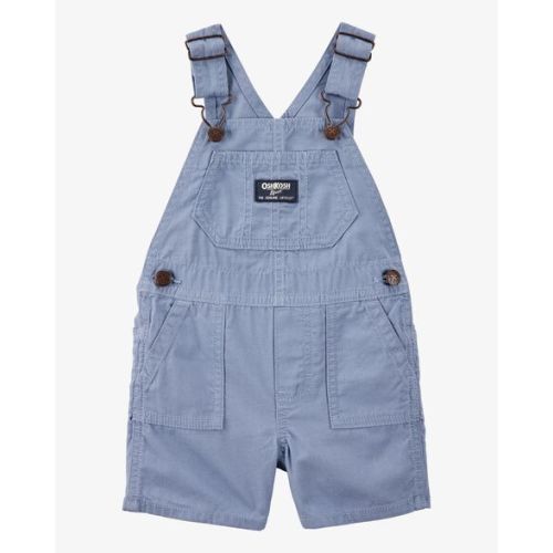 Baby Woven Shortalls - Blue - OshKosh | Carter's