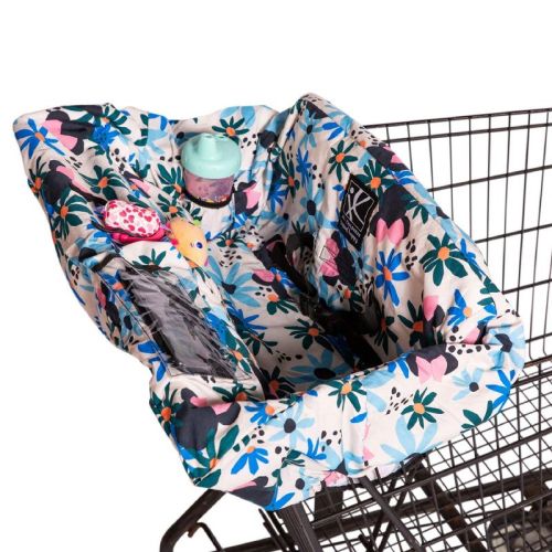 J.l Childress Shopping Cart & High Chair Cover For Baby To Toddler, Minnie Floral