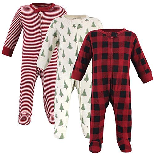 Touched by Nature Baby Girls' Organic Cotton Sleep and Play