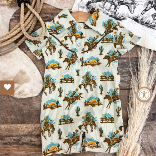 American Cowgirl White Swimsuit – Final Sale