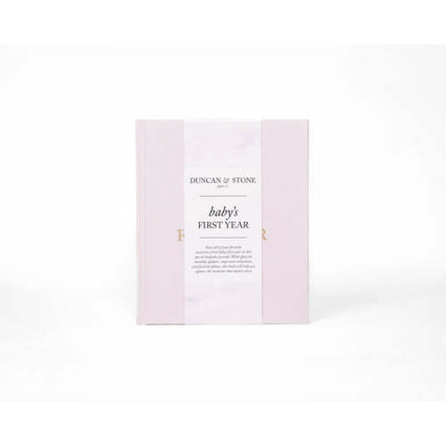 Baby's First Year Memory Book