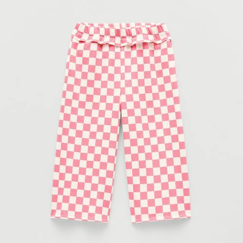 Grayson Little Toddler Girls Wide Leg Relaxed Fit Pull-On Pant, Color: Pink - JCPenney