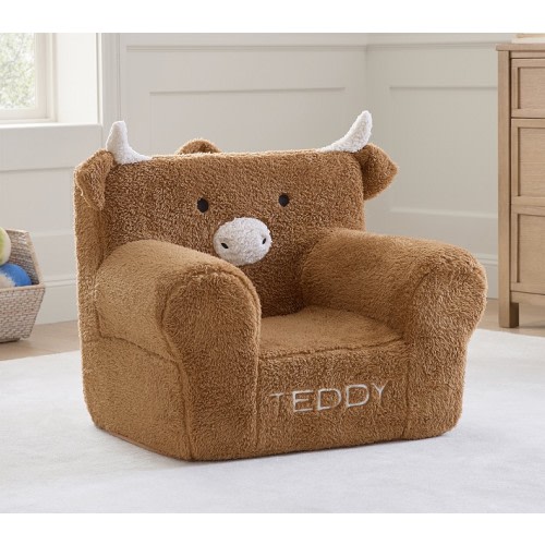 Anywhere Chair®, Sherpa Critter Highland Cow