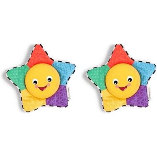 Baby Einstein Star Bright Symphony Plush Musical Take-Along Toy, Ages Newborn + (Pack of 2)