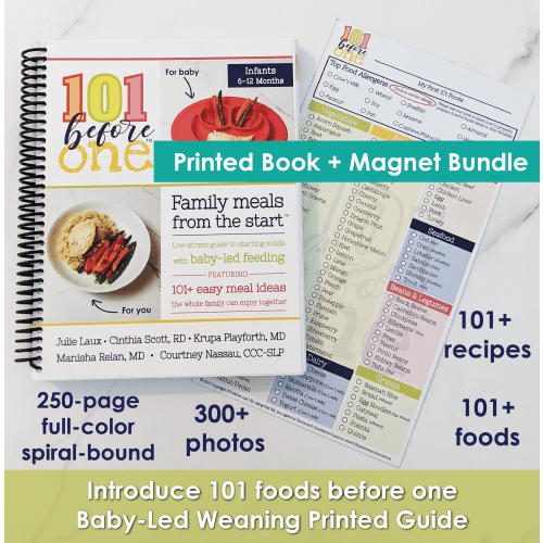 101 before one Starting Solids Program (Printed Book + App Bundle)