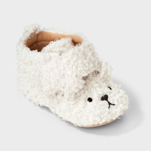 Baby Bear Bootie Shoes - Cat & Jack™ Cream