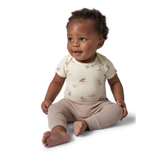 Modern Moments Baby Pants 2-Pack, Super Soft Viscose, Sizes Newborn-12M, Comfort Stretch