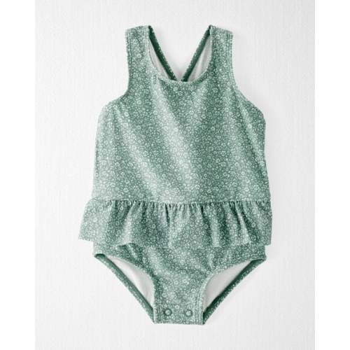 Baby Recycled Ruffle Swimsuit - Little Planet | Carter's
