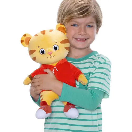 Daniel Tiger's Neighborhood Cuddle Up Daniel Tiger 10th Anniversary Plush Toy- 12 Inches Tall!