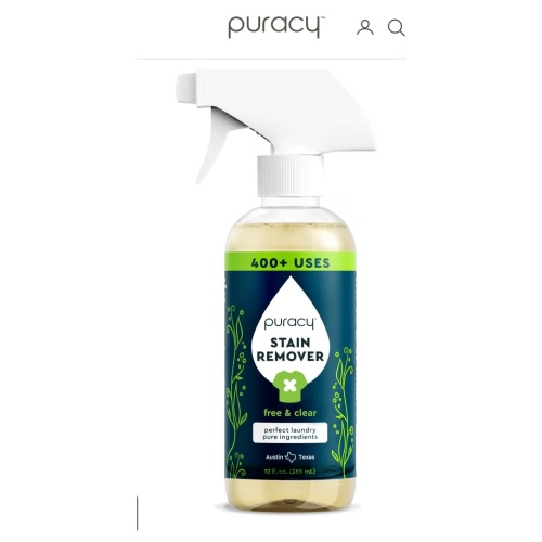 Plant-Powered Laundry Stain Remover | Puracy