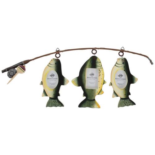 Fish On Fishing Pole Collage Frame