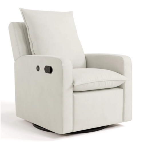 Storkcraft® Timeless Nursery Recliner Swivel Glider with USB
