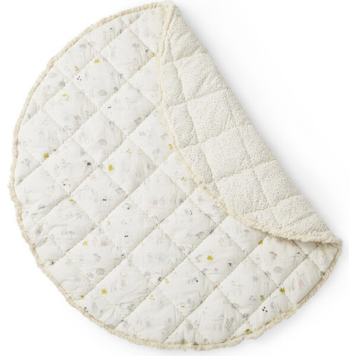 Magical Forest Play Mat, Cream/Yellow Multi - Pehr Activity Gyms & Playmats | Maisonette
