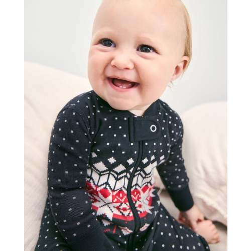 Baby Holiday 2-Way Zip Sleeper | Hanna Andersson