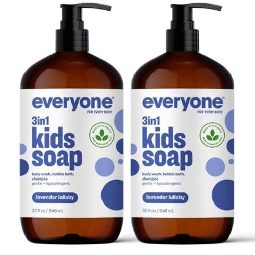 Everyone Kids 3in1 Soap - Lavender Lullaby - 32oz/2pk