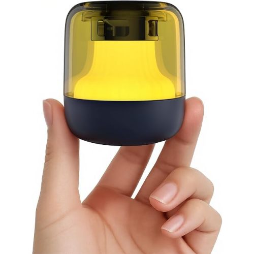 Babelio Pocket Glow White Noise Machine for Travel, 9-Color Light