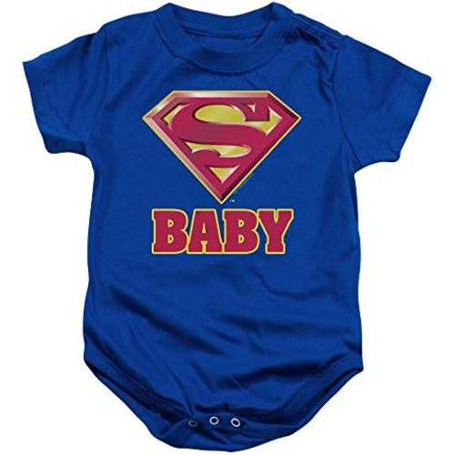 Popfunk Superman Logo Baby Bodysuit Collection Infant Baby Boys Onesie Snapsuit