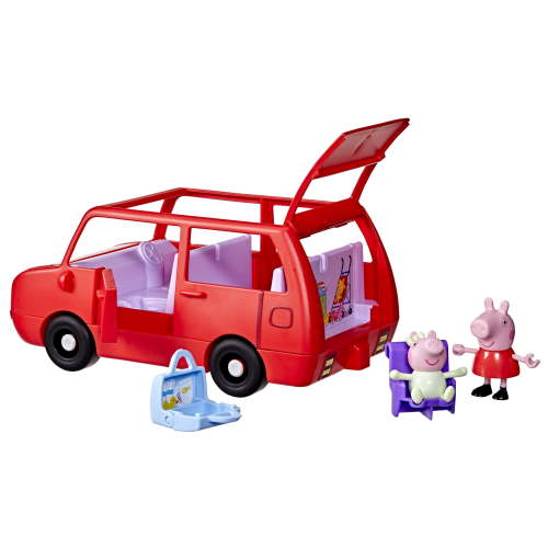 Peppa Pig Toys Peppa's Big Family Car With Baby Evie Figures And Accessories