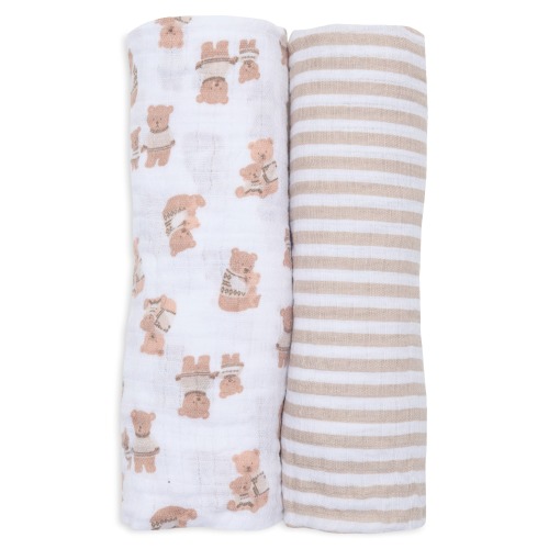 2-Pack Muslin Blankets