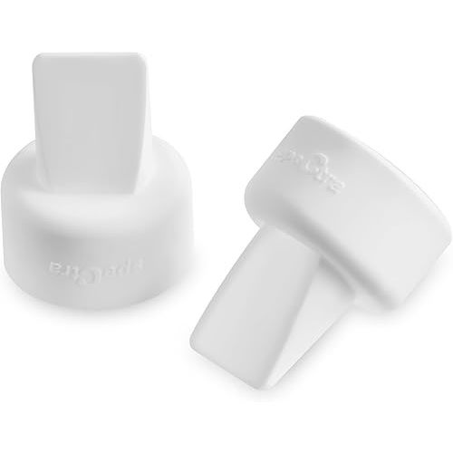 Spectra - Duckbill Valve Replacement for Breast Milk Pump (Pack of 2) - Fits Small, Medium, Large, or X-Large Breast Shields and Flanges