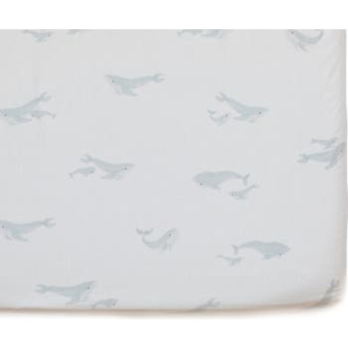 Follow Me Organic Cotton Crib Sheet