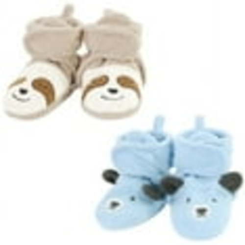 Hudson Baby Cozy Fleece Booties, Sloth Bear, 6-12 Months