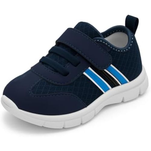 Toddler Sneakers – Wide Toe Box Barefoot Shoes for Boys & Girls, Breathable Mesh, Lightweight Non-Slip Walking & Running Shoes