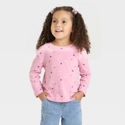 Toddler Girls' Long Sleeve T-Shirt - Cat & Jack™
