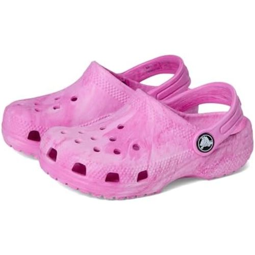 Crocs Unisex-Child Classic Marbled Tie-dye Clog (Toddler)